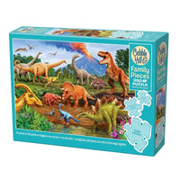 Dinos 350 Piece Family Jigsaw Puzzle Cobble Hill - BIG FRENCHIES