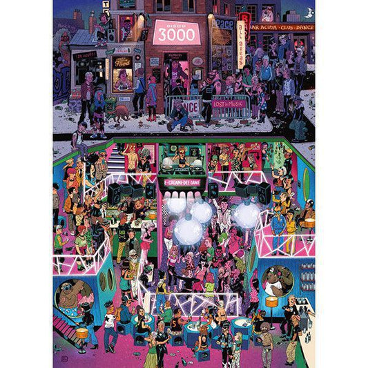 Disco "3000" 1000 Piece Jigsaw Puzzle Heye - BIG FRENCHIES