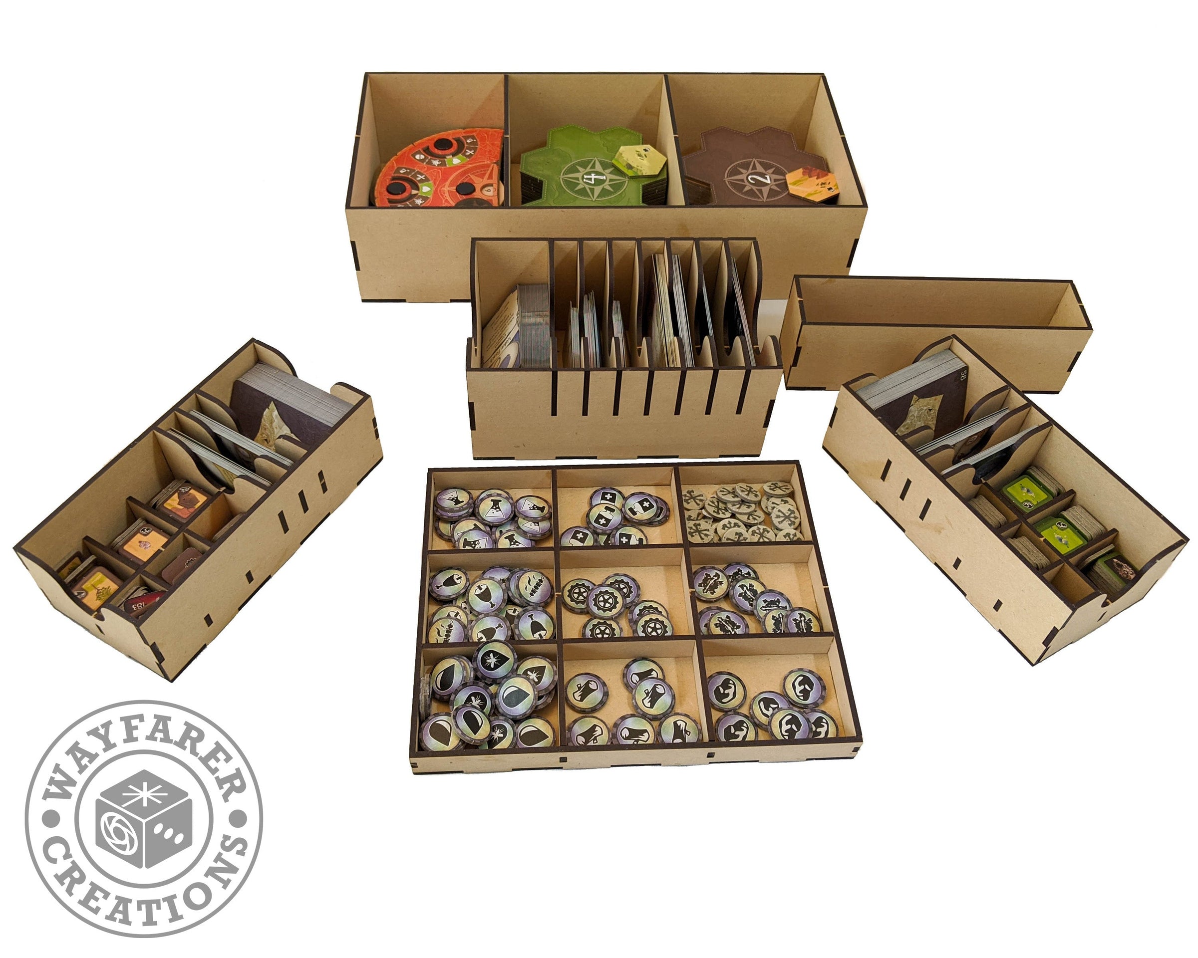 Discover Board Game Organizer Insert