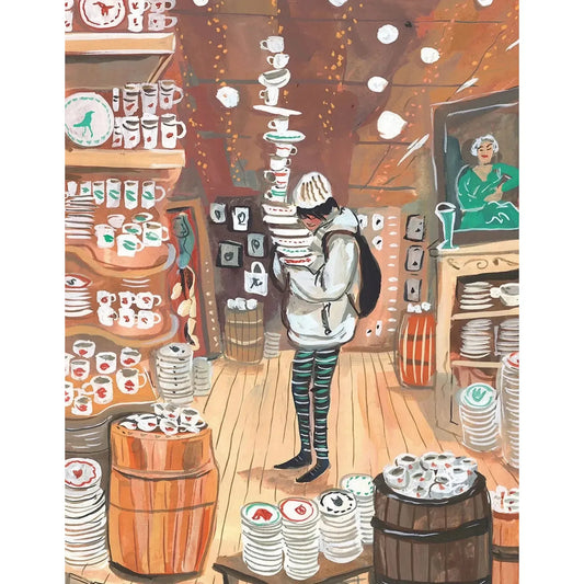 Dish Store 100 Piece Mini Jigsaw Puzzle NYPC - BIG FRENCHIES