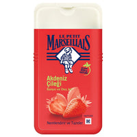 Le Petit Marseillais Strawberry Scented Shower Gel - Gentle, Natural, and Fragrant Cleansing for Sensitive Skin