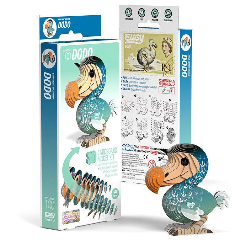 Dodo 3D Cardboard Model Kit Eugy - BIG FRENCHIES