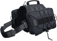 Dog Backpack Tactical Saddle Bag 900D Nylon Hiking Camping Pack Large Dogs