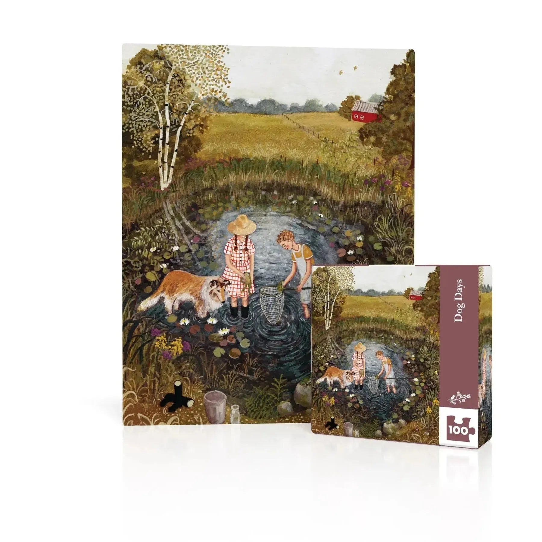 Dog Days 100 Piece Mini Jigsaw Puzzle NYPC