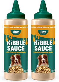 Dog Food Topper Sauce Chicken Bone Broth Flavor Booster No Fillers 2Pk