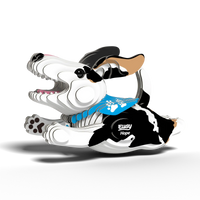 Dog Hope 3D Cardboard Model Kit Eugy