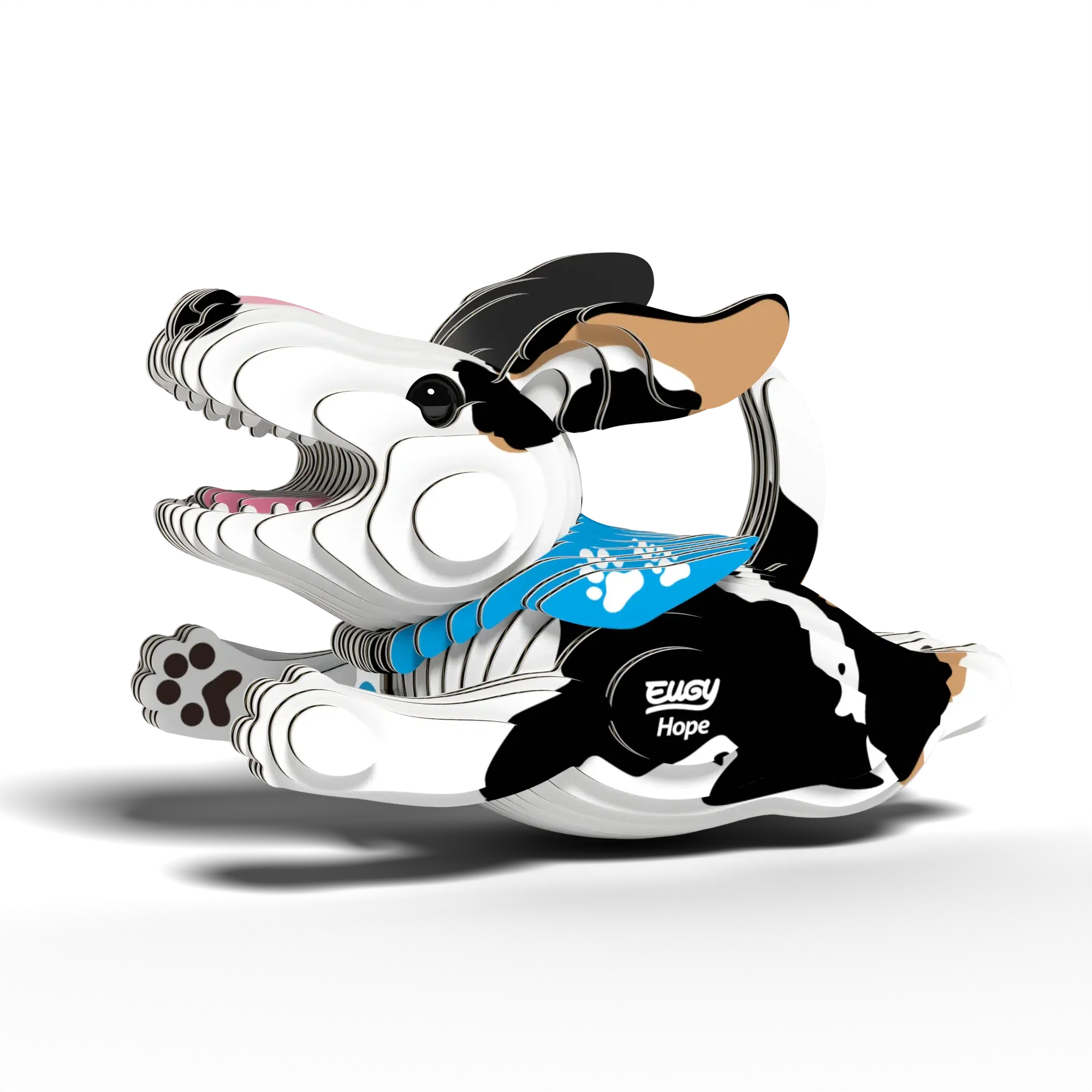 Dog Hope 3D Cardboard Model Kit Eugy