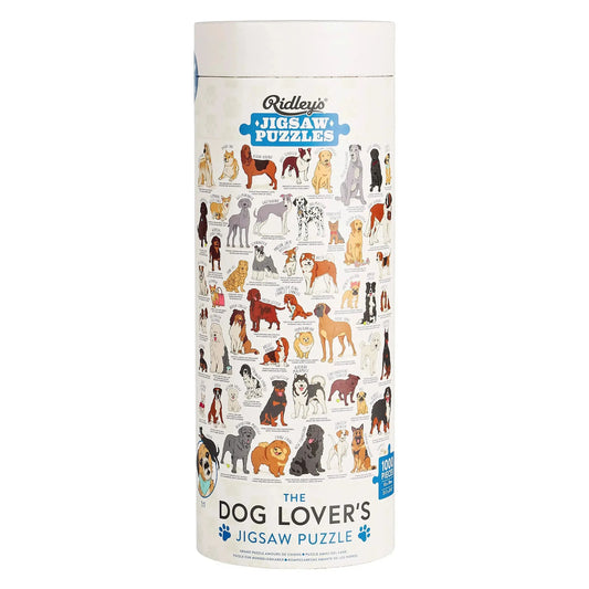 Dog Lover's 1000 Piece Jigsaw Puzzle Ridley - BIG FRENCHIES