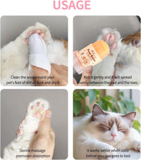 Dog Paw Nose Balm Stick 2 Pack Lick Safe Paw Wax Moisturizer 1.41oz