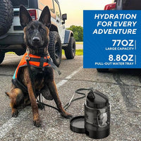 Dog Travel Water Bottle Portable Leak Proof Bowl Dispenser Large Dogs Hiking