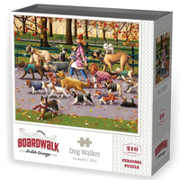 Dog Walker 210 Piece Jigsaw Puzzle Boardwalk - BIG FRENCHIES