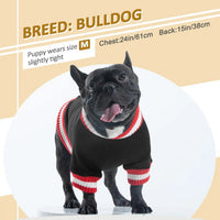 Dog Winter Fleece Pullover Sweater, Soft Warm Hoodie for Small to Medium Dogs