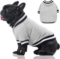Dog Winter Fleece Pullover Sweater, Soft Warm Hoodie for Small to Medium Dogs