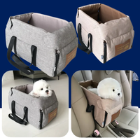 Dog Car Seat Bed & Portable Carrier for Small Pets - BIG FRENCHIES