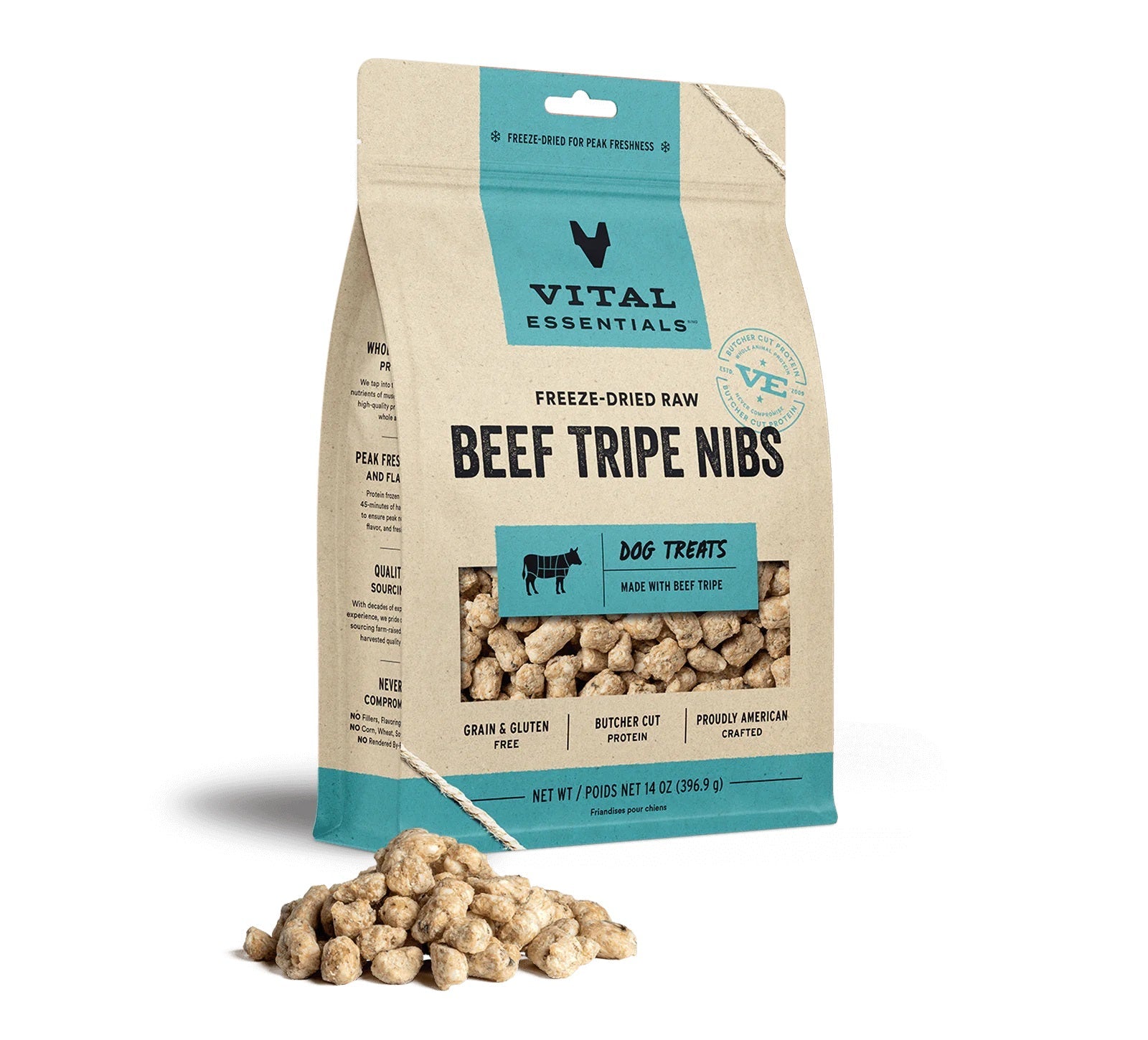 Beef Tripe Dog Treats - Freeze Dried