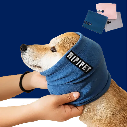 Dog Grooming Earmuffs – Soft Noise-Proof Ear Cover for Bathing & Drying - BIG FRENCHIES