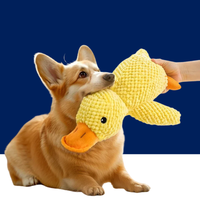 Dog Plush Sleeping Duck – Bite-Resistant & Sound Toy - BIG FRENCHIES