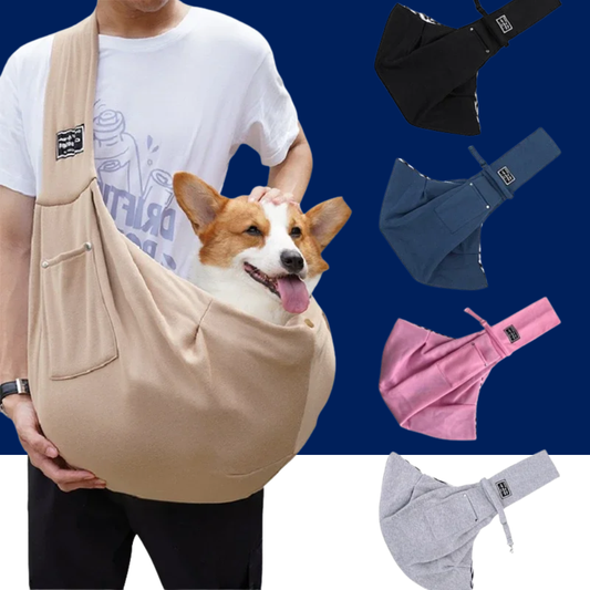 Dog Sling Carrier - Secure and Comfortable - BIG FRENCHIES