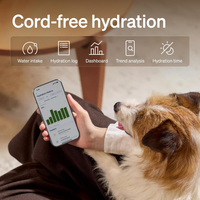 Dog Water Fountain Stainless Steel Smart App 3L Automatic Pet Fountain