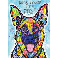 Dogs Never Lie Jolly Pets 1000 Piece Jigsaw Puzzle Heye - BIG FRENCHIES
