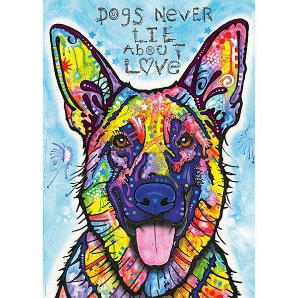Dogs Never Lie Jolly Pets 1000 Piece Jigsaw Puzzle Heye - BIG FRENCHIES