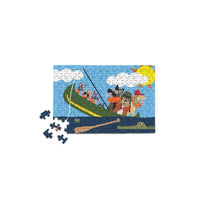 Dogs in Canoe 150 Piece Mini Jigsaw Puzzle Micro Puzzles