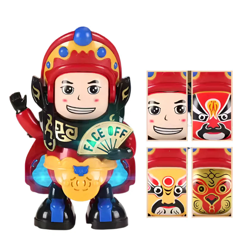 Doll with a changed face