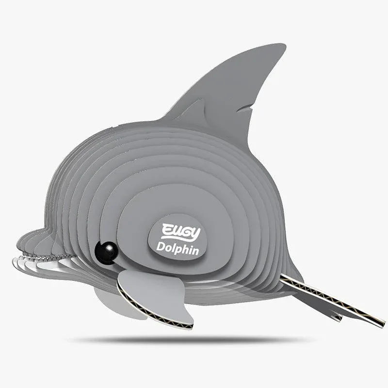 Dolphin 3D Cardboard Model Kit Eugy - BIG FRENCHIES