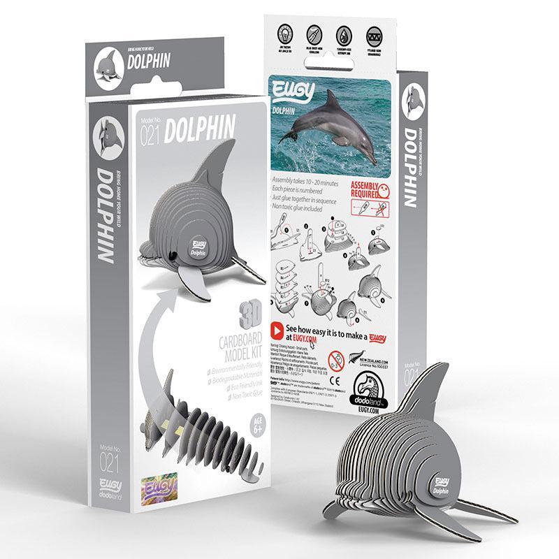 Dolphin 3D Cardboard Model Kit Eugy - BIG FRENCHIES