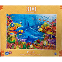 Dolphin Shipwreck Art Gallery 300 Piece Jigsaw Puzzle Sure Lox