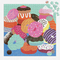 Donut Club 500 Piece Jigsaw Puzzle Galison