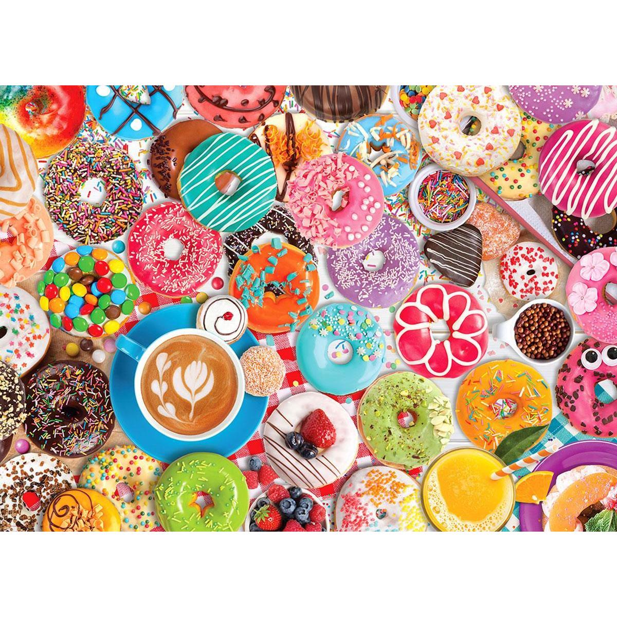 Donut Party 1000 Piece Jigsaw Puzzle Eurographics