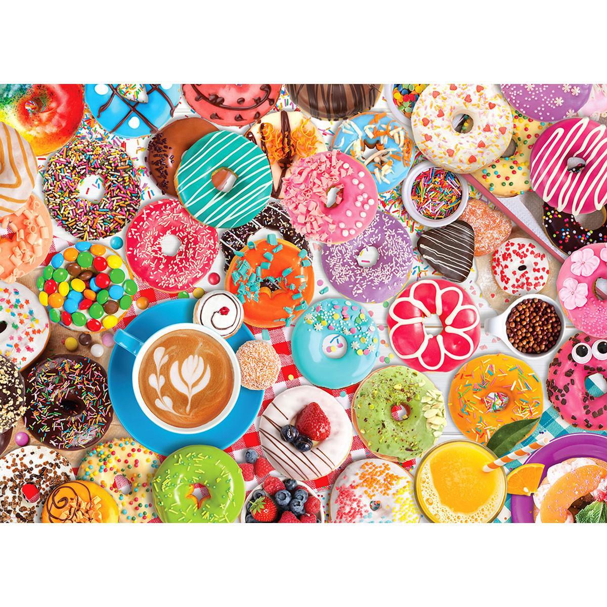 Donut Party 1000 Piece Jigsaw Puzzle in Tin Eurographics - BIG FRENCHIES