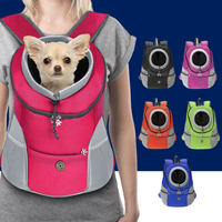 Double Shoulder Pet Carrier Backpack – Breathable Travel Dog Bag - BIG FRENCHIES