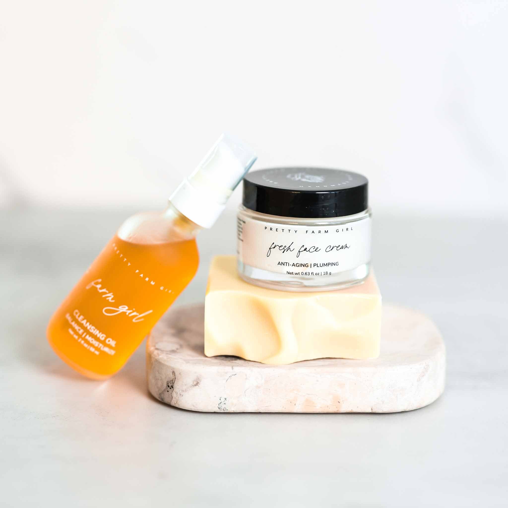 Double Cleansing Kit: Anti-Aging - BIG FRENCHIES