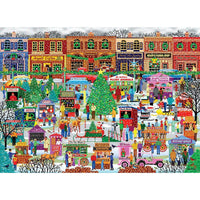 Downtown Holiday Festival 500 Piece Jigsaw Puzzle Eurographics