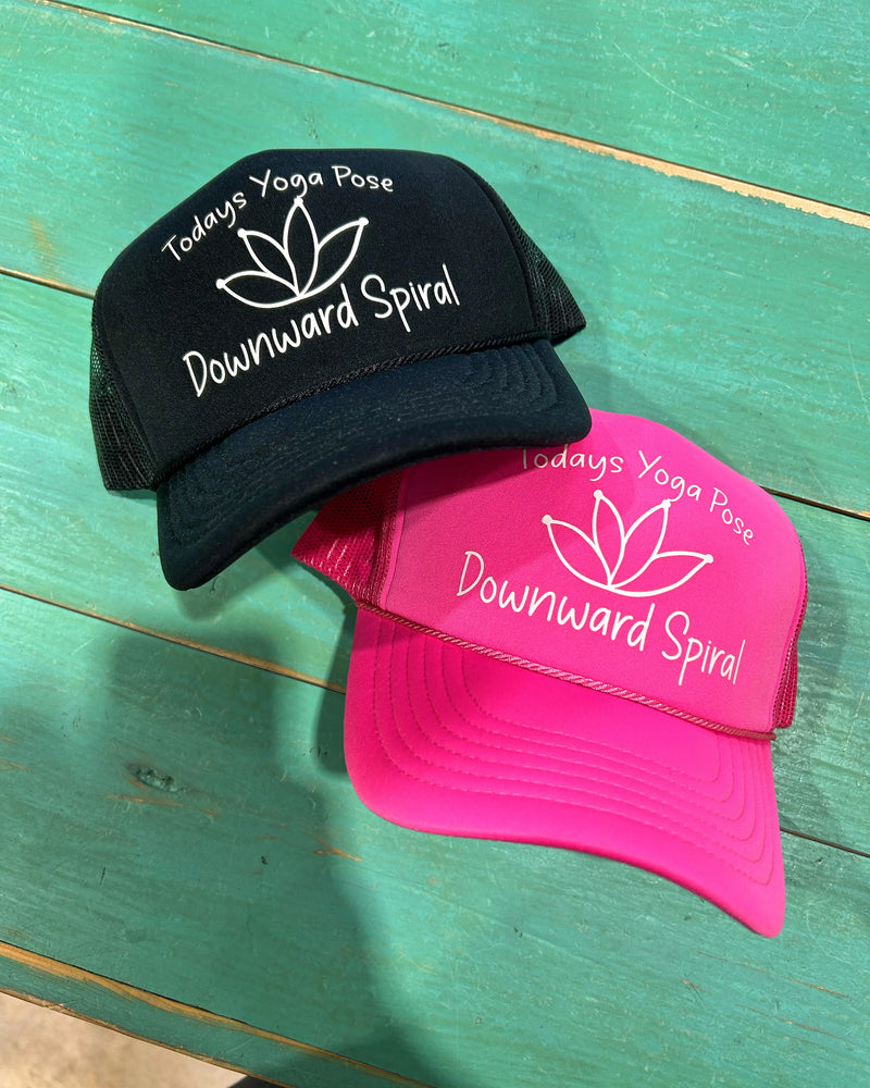 Downward Spiral Trucker Hat - BIG FRENCHIES