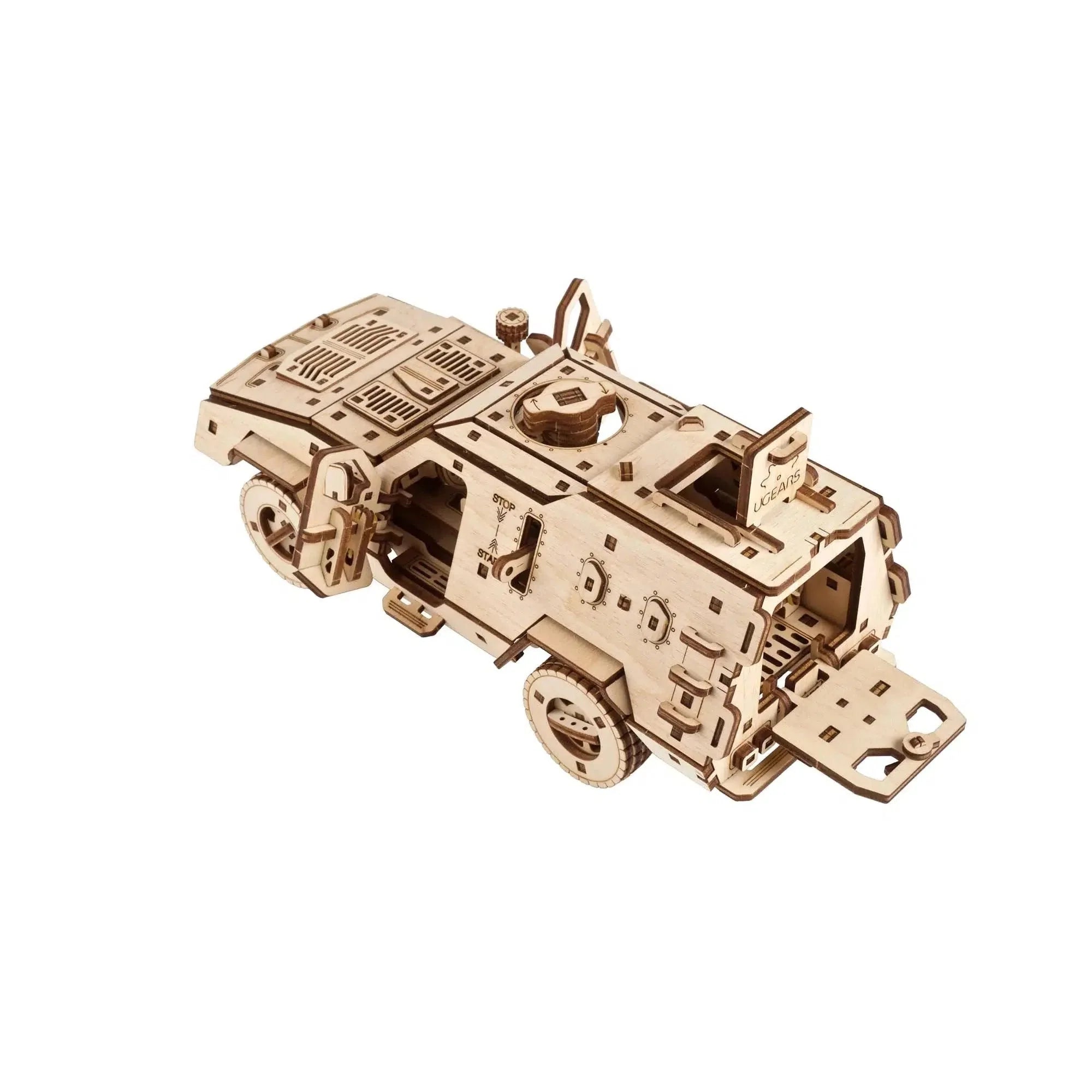 Dozor-B Combat Vehicle 3D Wood Model Kit UGEARS