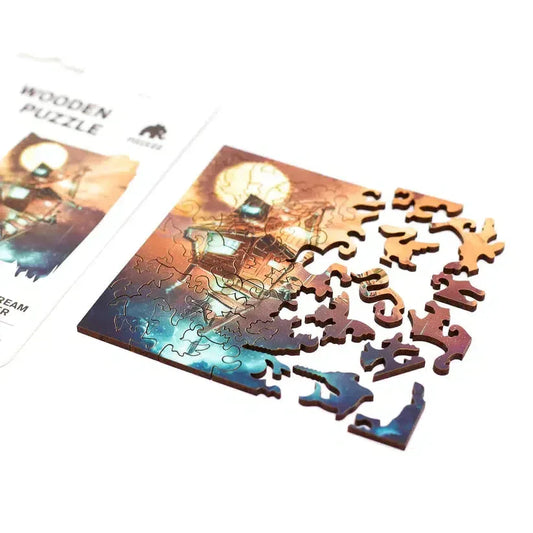 Dream Catcher 40 Piece Mini Wooden Jigsaw Puzzle Geek Toys - BIG FRENCHIES