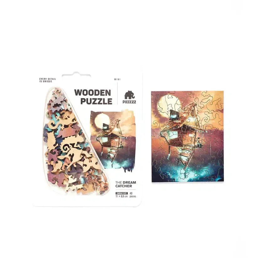 Dream Catcher 40 Piece Mini Wooden Jigsaw Puzzle Geek Toys - BIG FRENCHIES
