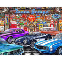 Dream Garage 1000 Piece Jigsaw Puzzle Springbok