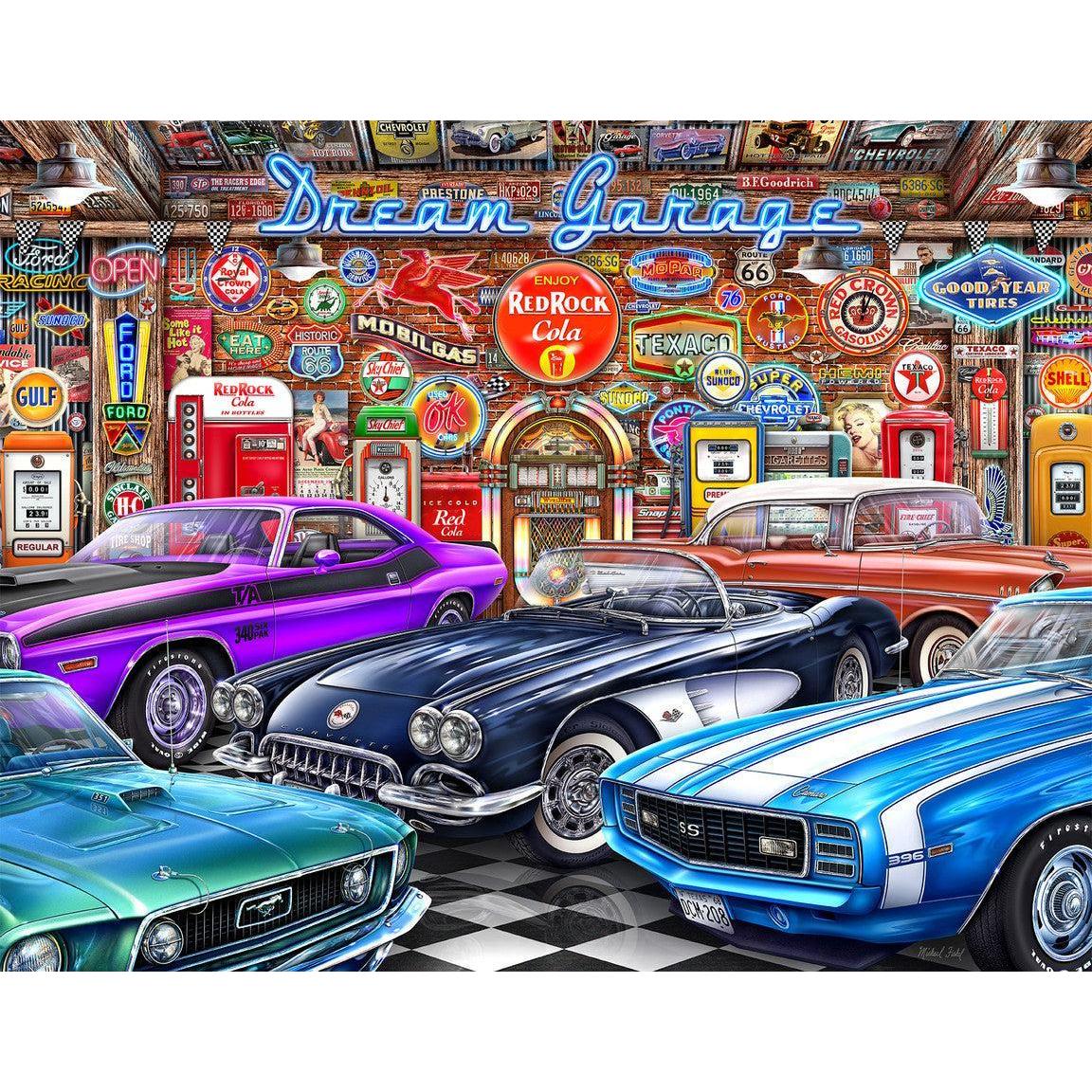 Dream Garage 1000 Piece Jigsaw Puzzle Springbok