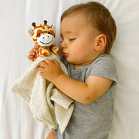 Me Lovey™ - Giraffe Lovey Security Blanket - BIG FRENCHIES