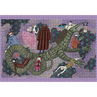 Drop Curtain 1000 Piece Jigsaw Puzzle Pomegranate - BIG FRENCHIES