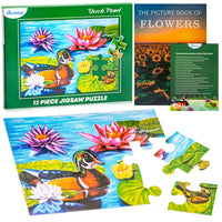 DEMENTIA PUZZLE 12 LARGE PIECES JIGSAW – Duck Pond