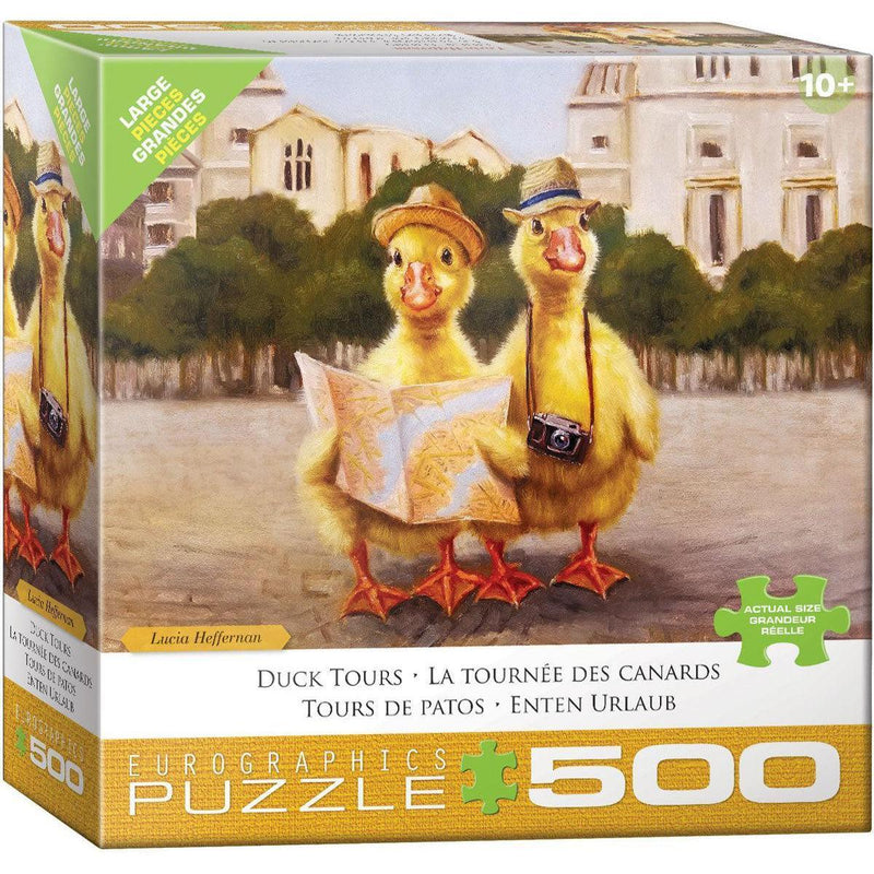 Duck Tours 500 Piece Jigsaw Puzzle Eurographics - BIG FRENCHIES