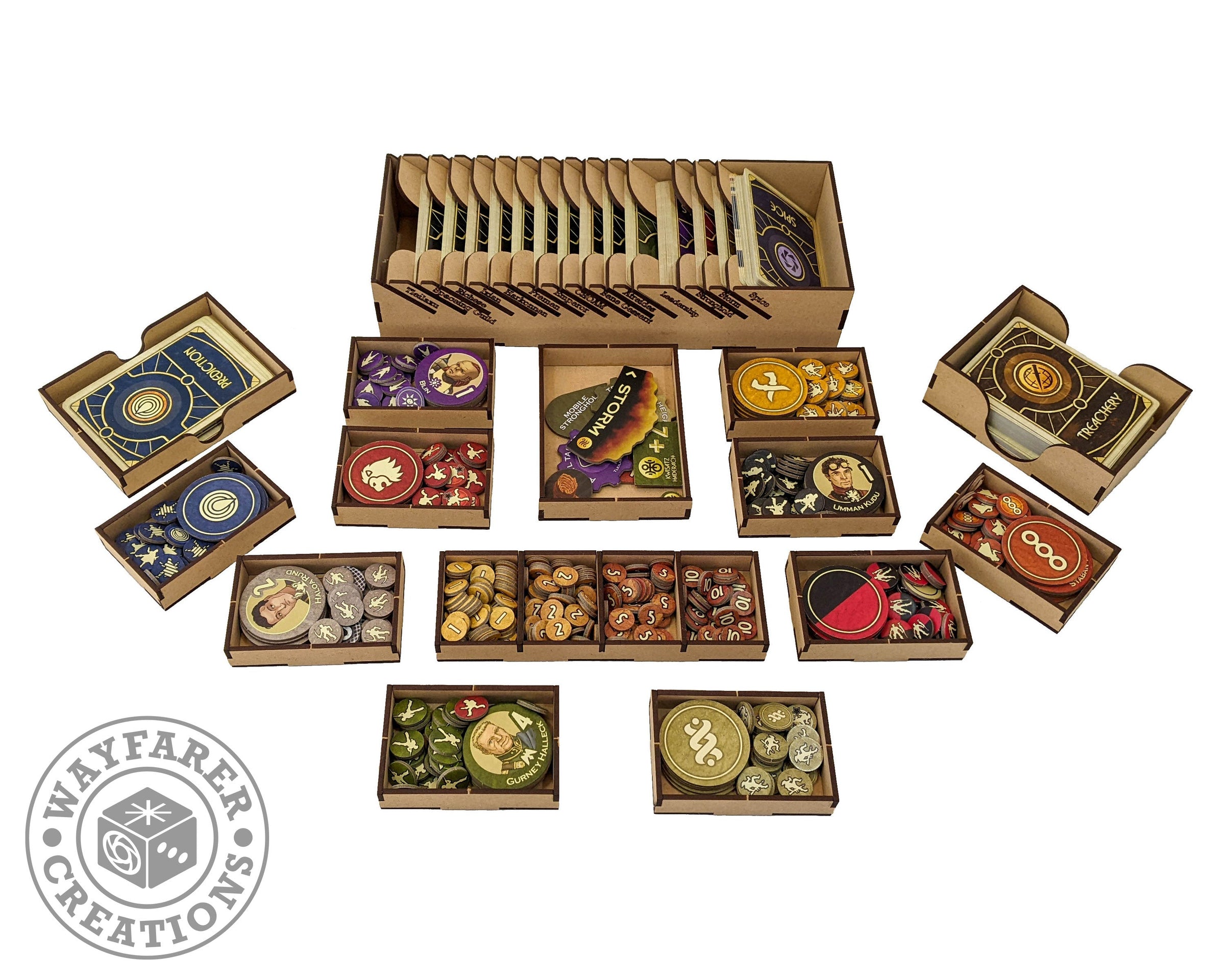Dune Board Game Organizer Insert