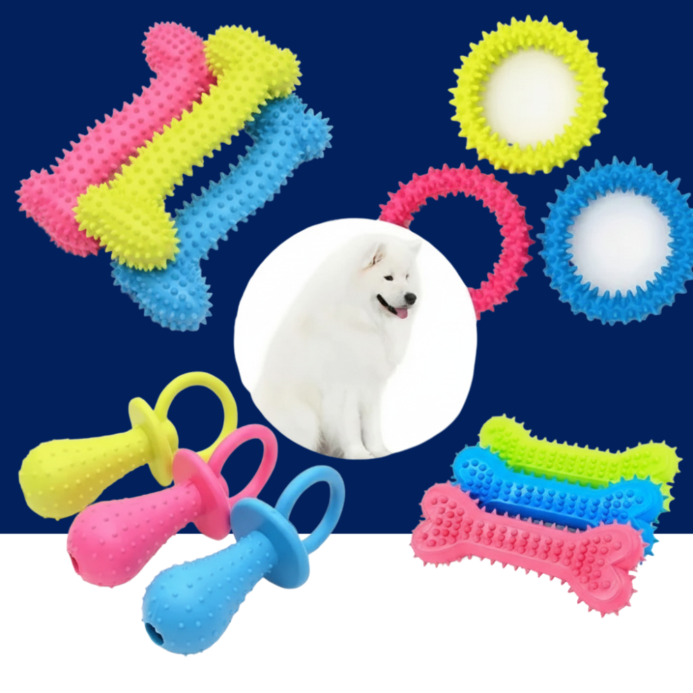 Durable Dog Teeth Cleaning Toy for Small dogs - BIG FRENCHIES