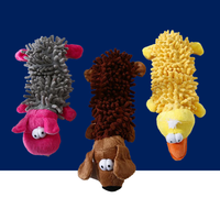 Durable Squeaky Dog Plush Toy – Animal Shape Chew Toy for Small Dogs & Puppies - BIG FRENCHIES