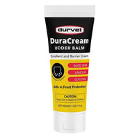 Livestock Durvet Duracream Udder Balm Tube Animals Soothe Chapped Skin 4oz.